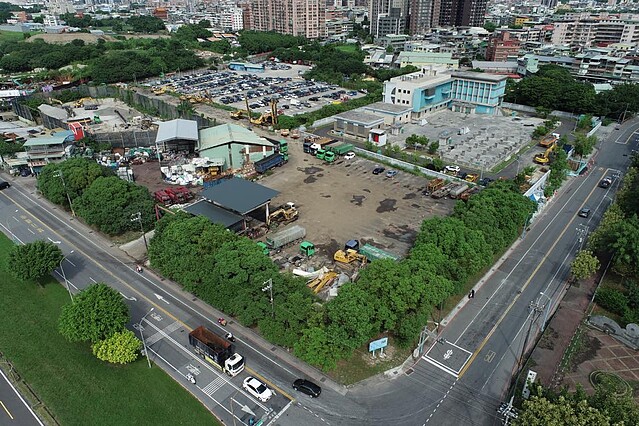 社宅基地位置示意圖(基地一)。圖／新北城鄉局提供